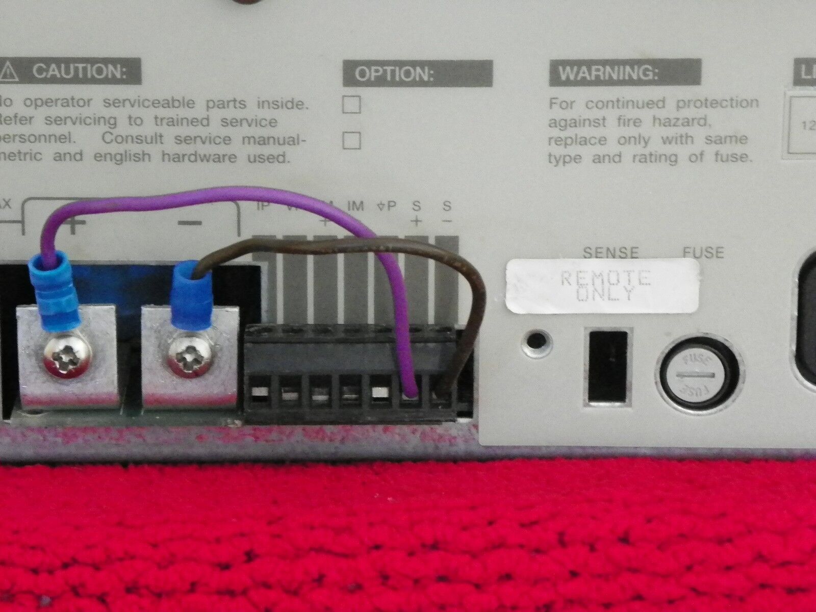 Agilent HP 6652A 0-20V/0-25A System DC Power Supply (no LOC/REM switch) Opt. S51 Agilent HP 6652A 0-20V/0-25A System DC Power Supply (no LOC/REM switch) Opt. S51